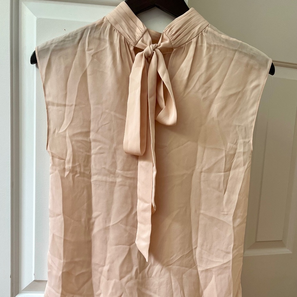 Veronica Beard Blouse with Neck Tie